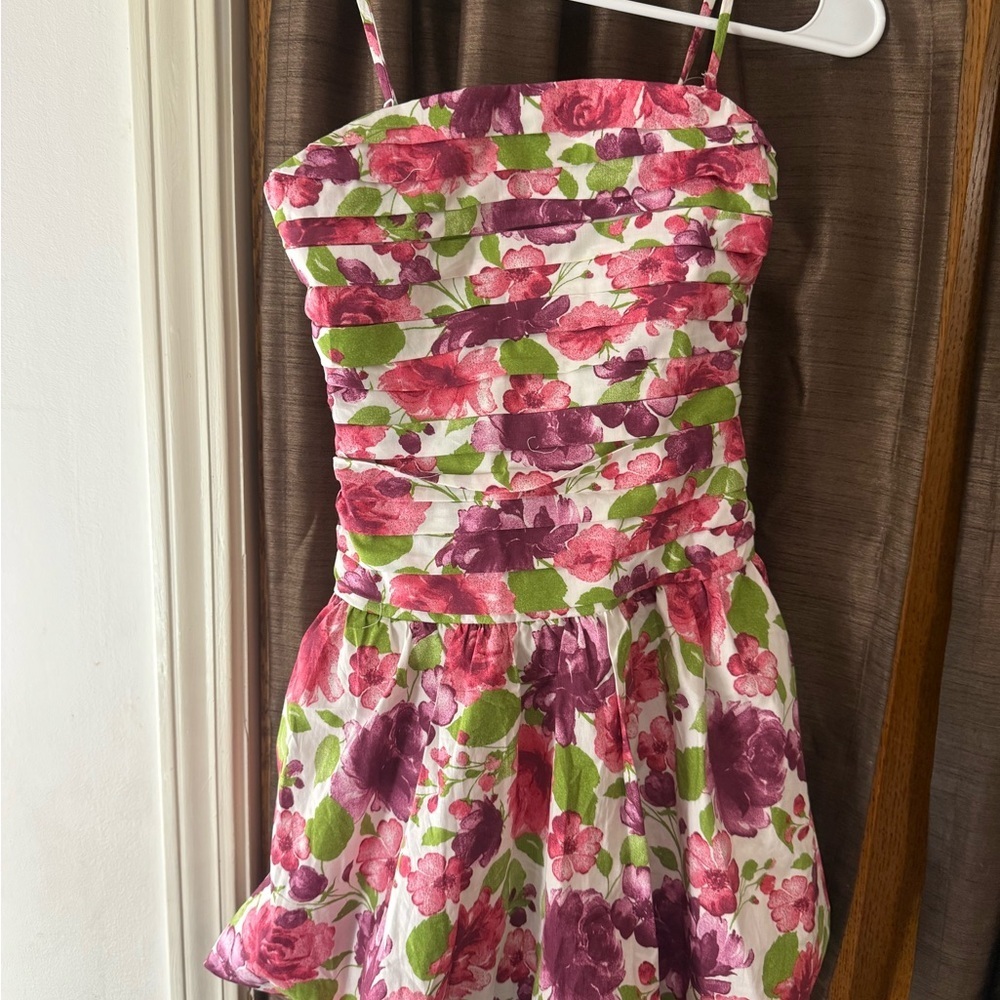 Wild Fable, Pink Floral girls Dress, Size s - Picture 3 of 6